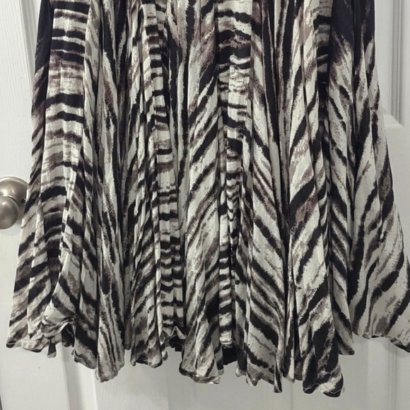 Grace Elements Y2K Flowy Cotton Midi Skirt Size M - Picture 2 of 6